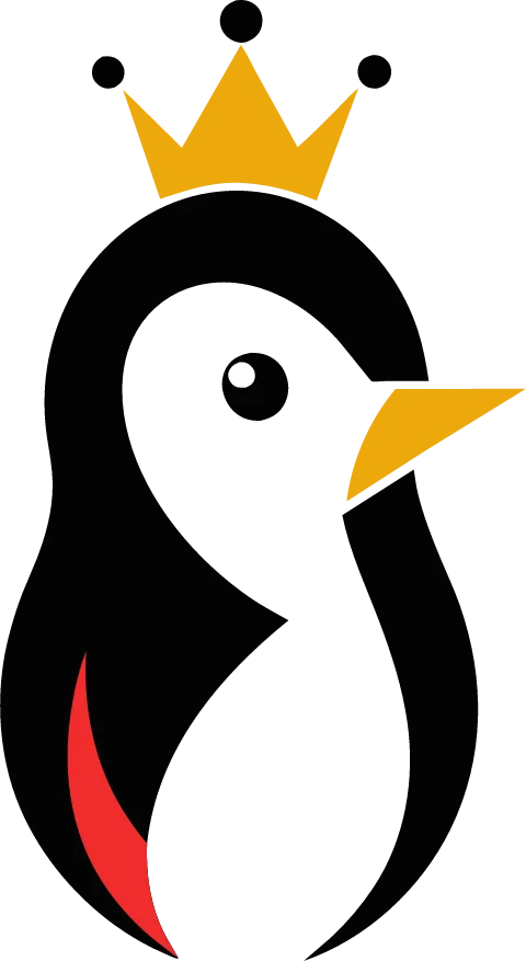 Crowned Penguin Mascot